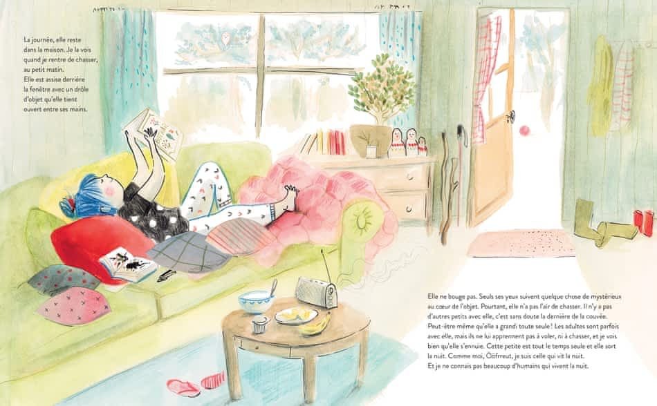 Oöfrreut la chouette / Cécile Roumiguière, Clémence Monnet - Seuil Jeunesse 