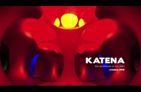 Katena - festival Tombées de la Nuit RENNES - Structures gonflables