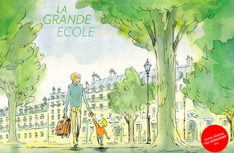 La grande école / Nicolas Mathieu, ill. Pierre Henri Gomont - Actes Sud Junior 